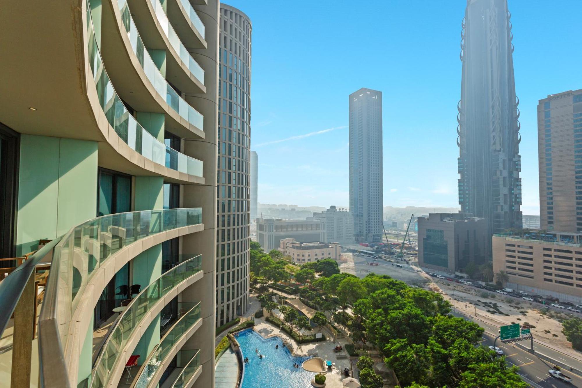 Apartment Bright One Bdr Close To Burj Khalifa & Mall *