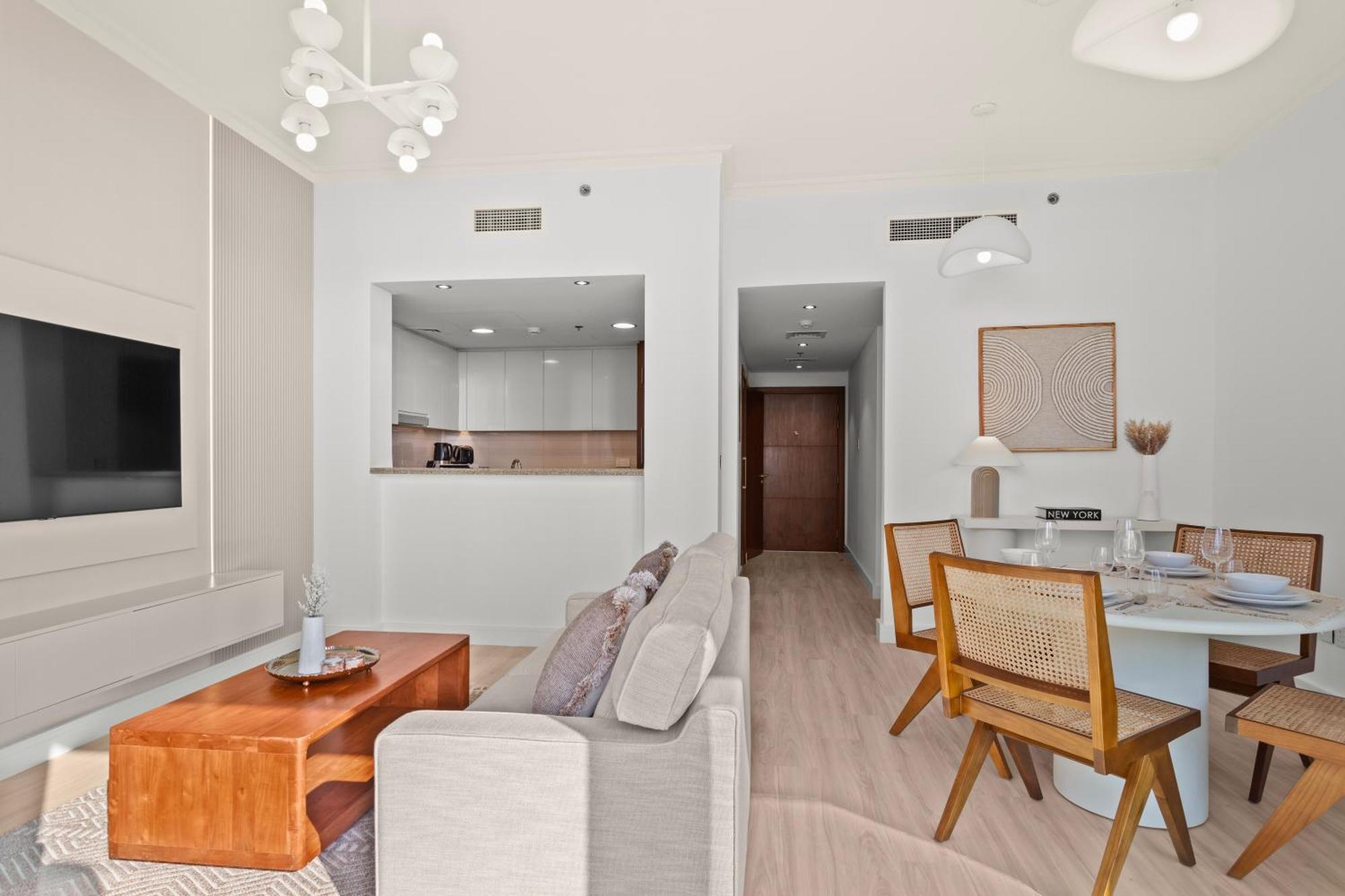 Apartment Bright One Bdr Close To Burj Khalifa & Mall